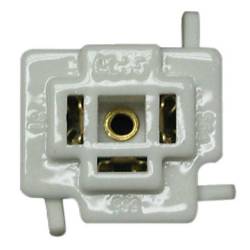 SOCKET-CERAMIC W-WIRE BULB H4 P43T P45T