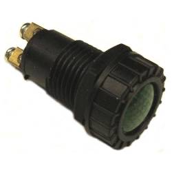 SOCKET BULB PILOT 12V T2W T4W G11 BA9S GREEN 2 TERM