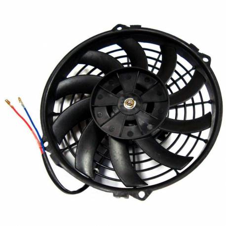 FAN COOLING UNIVERSAL 8 INCH 12V 80W 10 BLADE HELICAL
