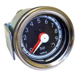 GAUGE AIR PRESSURE MECHANICAL 52mm 0-10 BAR CHROME