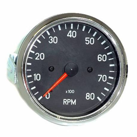 GAUGE RPM 0-8000 4-6-8 C 80mm 12V