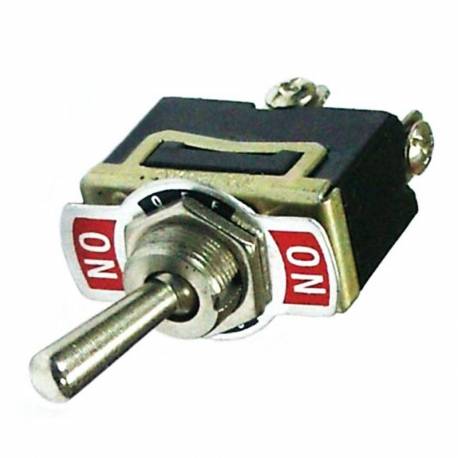 SWITCH TOGGLE METALLIC ON-OFF 2 TERM 25A