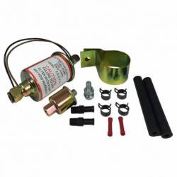 FUEL PUMP UNIVERSAL EXTERNAL 2.5-4.5 PSI 12V WITH INSTALLATION KIT
