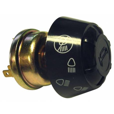 SWITCH IGNITION FOR TRACTORS WITH SMALL HANDLE BLACK