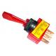 SWITCH PANEL SIGNAL RED ON-OFF 3 TERM 20A LONG