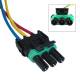 CONNECTOR SENSOR TPS CHEVROLET GMC 17078448 80-90 M 3W