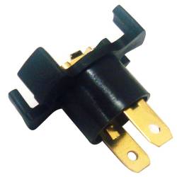 SOCKET BAKELITE BULB HALOGEN H1-H3 P14.5S WO-WIRE 2C