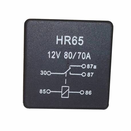RELAY 5P FORD FIESTA KA BLACK 3ANC 2 THIN HARFON 12V 70-80A