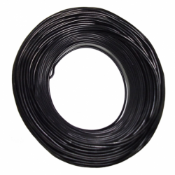 WIRE INSTALLATION 20 100MTS BLACK IMPORTED