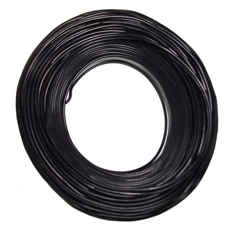 WIRE INSTALLATION 20 100MTS BLACK IMPORTED