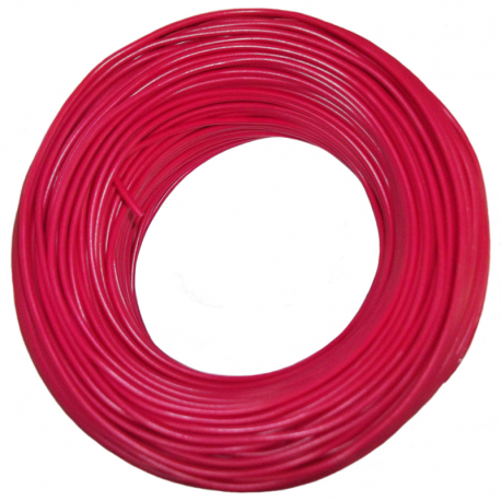 WIRE INSTALLATION 20 100MTS RED IMPORTED