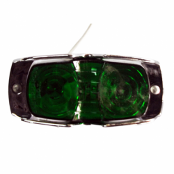 LAMP SIDE TYPE BUHO PLASTIC GREEN CHROME FRAME