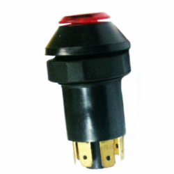 EMERGENCY LIGHT SWITCH UNIVERSAL 7 TERMINALS ROUND WITCH PROTECTOR