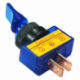 LEVER SWITCH 1 PASSED ON-OFF 20A PLASTIC WITH LIGHT BLUE 2 TERMINALS