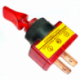 LEVER SWITCH 1 PASSED ON-OFF 20A PLASTIC WITH LIGHT RED 2 TERMINALS