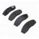 BRAKE PAD FRONT TOYOTA COROLLA NEW SENSATION 03-08