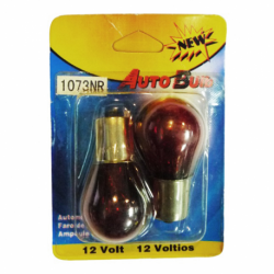 BULB LIGHT 1073 12V 1156 BA15S RED 1C BLIST 2U