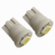 BULB LIGHT 158 MUELA 12V T10 W5W 1C 1LED 1 WATT WHITE BLIST 2U