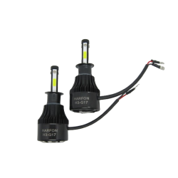 BULB LIGHTILLO LED H3 9-32V 60W 6000K 12000LM 4 LED W-FAN