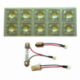 BULB LIGHT ROOF LED TABLA 12V 10LED YELLOW