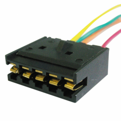 CONNECTOR 5C RELAY ELECTRIC FAN MALIBU CHEVETTE IMPAL