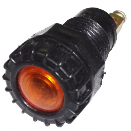SOCKET BULB PILOT AMBER 12V T2W T4W G11 BA9S 2 TERMINAL