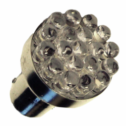 BULB LIGHT (1156) LED 12V 1C 19LED WHITE