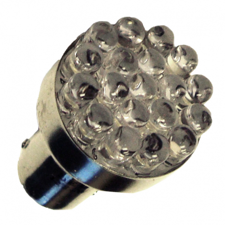 BULB LIGHT (1156) LED 12V 1C 19LED WHITE