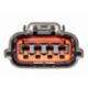 CONNECTOR 4C ALTERNATOR MITSUBISHI LANCER 4 PINES