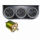 TACHOMETER TRIPLE ELECTRIC OIL-BATTRY-TEMPERATURE 12V