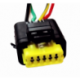 CONNECTOR 5C HEAD LAMP RENAULT CLIO ACCELETAROR PEDAL PARTNER S30