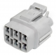 CONECTOR 6C UNIVERSAL IMPERMEABLE CONSEGURO HEMBRA