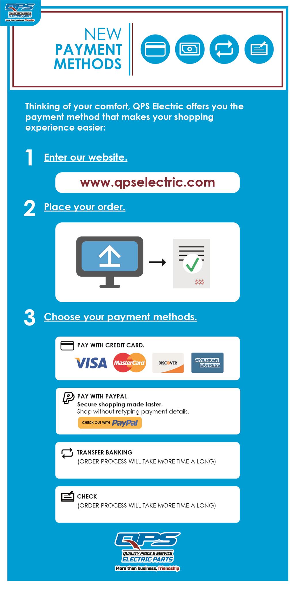 Payment Methods - Qpselectric