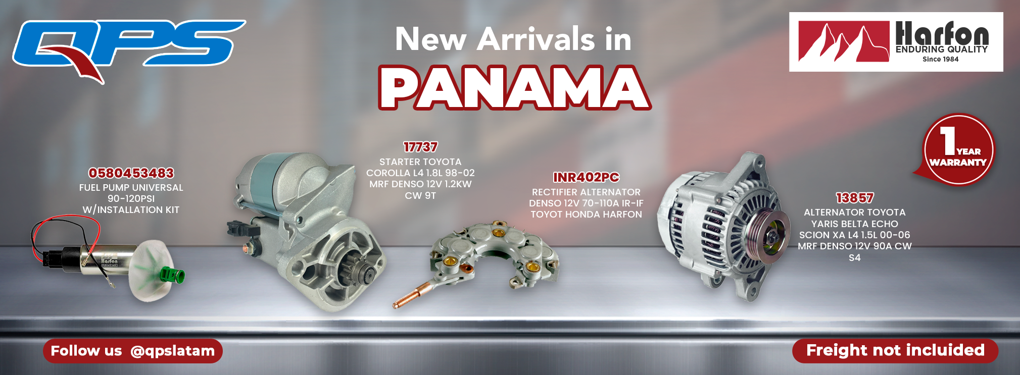 New Arrivals in our Panam&aacute; Warehouse